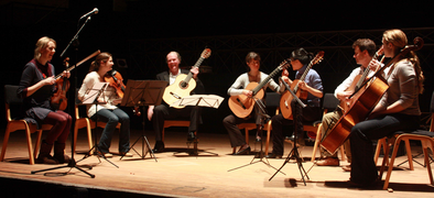 John Mills, Cobie Smit, Craig Ogden, and Pavao String Quartet